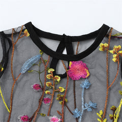 AO0507-100 فستان ناعم قطعتين