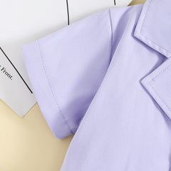 AO0507-101 طقم شورت 3 قطع ( جكيت + شورت+ حقيبة)