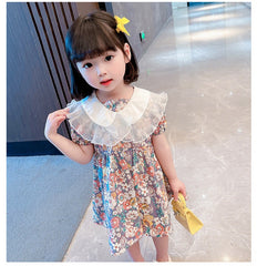 AO0507-108 فستان مورد بناتي بارد للصيف