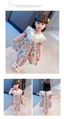 AO0507-108 فستان مورد بناتي بارد للصيف