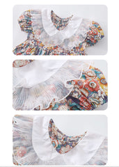 AO0507-108 فستان مورد بناتي بارد للصيف