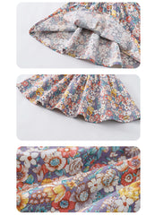 AO0507-108 فستان مورد بناتي بارد للصيف