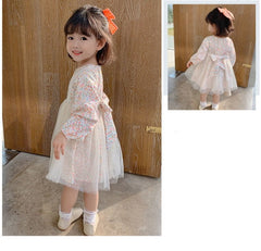 AO0507-110 فستان مورد ناعم مزين بالدانتيل