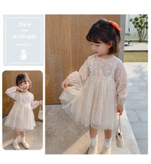 AO0507-110 فستان مورد ناعم مزين بالدانتيل