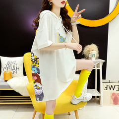 AO0524-12 بلوزة قطنية قصة واسعة