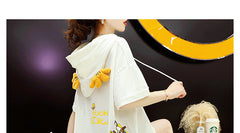 AO0524-12 بلوزة قطنية قصة واسعة