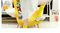 AO0524-12 بلوزة قطنية قصة واسعة