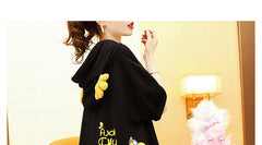 AO0524-12 بلوزة قطنية قصة واسعة