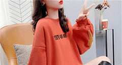 AO0524-14 بلوزة قطنية خريفي مقاسات وافية من 42-48