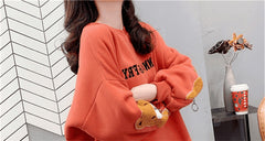 AO0524-14 بلوزة قطنية خريفي مقاسات وافية من 42-48