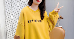 AO0524-14 بلوزة قطنية خريفي مقاسات وافية من 42-48