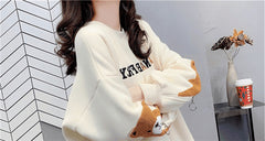 AO0524-14 بلوزة قطنية خريفي مقاسات وافية من 42-48