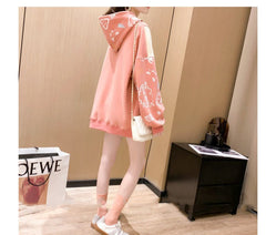 AO0524-15 بلوزة شتوي بناتي مبطنة فرو