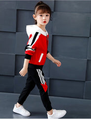 AS-1451G طقم سبورت بناتي قطعتين ( جكيت + بنطلون )