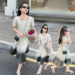 RM150424-33 فستان بناتي مودرن ناعم