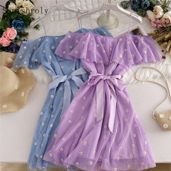 AO0524-09 فستان بناتي مطرز بالورد