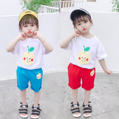 AO0304-85 طقم سبورت بناتي قطعتين ( بلوزة + بنطلون )