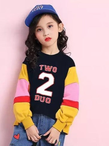 AO0519-107 بلوزة سبورت قطنية بناتي