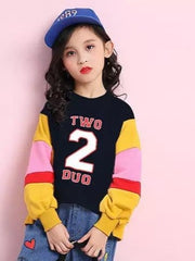 AO0519-107 بلوزة سبورت قطنية بناتي