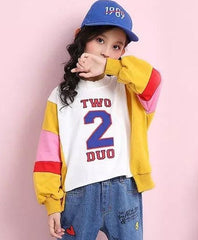 AO0519-107 بلوزة سبورت قطنية بناتي