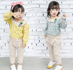 AS-1306G طقم كتان ( بلوزة كتان ناعم + بنطلون كتان ناعم)