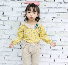 AS-1306G طقم كتان ( بلوزة كتان ناعم + بنطلون كتان ناعم)