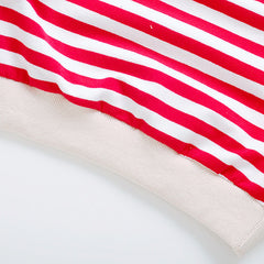 AS-1493G طقم بناتي قطني قطعتين ( بلوزة + بنطلون )