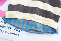 AS-1580B طقم ولادي 3 قطع ( قميص + فست صوف + بنطلون)