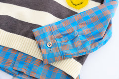 AS-1580B طقم ولادي 3 قطع ( قميص + فست صوف + بنطلون)