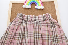 AS-1615G طقم بناتي 3 قطع ( جكيت + بلوزة + تنورة)