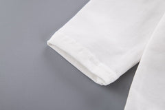 AS-1681G طقم افرهول قطعتين ( افرهول مع جناحات من الظهر + بلوزة قطنية )