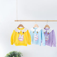 AS-1709G طقم الارنوب القطني ( بلوزة + بنطلون )