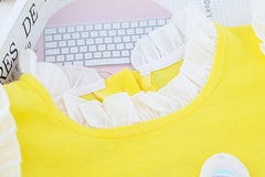 AS-1723G طقم ارنوب قطعتين ( بلوزة + بنطلون )