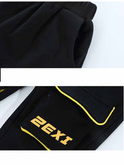 AS-1992B طقم سبورت قطن ولادي قطعتين ( بلوزة + بنطلون)