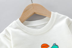 AS-2059B طقم 3 قطع ( بلوزة + قميص + بنطلون جينز )