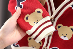 AS-2100B طقم 3 قطع( بلوزة + جكيت + بنطلون جينز)