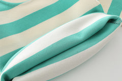 AS-2115B طقم أفرهول جينز ناعم + بلوزة قطنية دافية