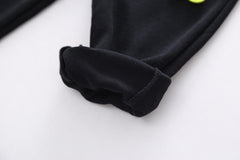 AS-2675B طقم قطني ولادي قطعتين ( بلوزة + بنطلون )