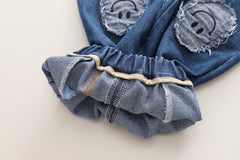 AS-3005B طقم ولادي 4 قطع ( قميص + فست صوف + بنطلون جينز + جرافة )