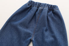 AS-3005B طقم ولادي 4 قطع ( قميص + فست صوف + بنطلون جينز + جرافة )