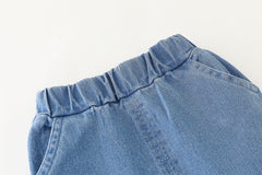 AS-3201G طقم بناتي 3 قطع ( جكيت + قميص + بنطلون جينز )