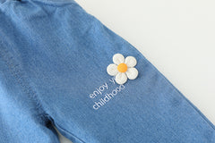 AS-3201G طقم بناتي 3 قطع ( جكيت + قميص + بنطلون جينز )