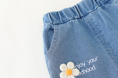 AS-3201G طقم بناتي 3 قطع ( جكيت + قميص + بنطلون جينز )