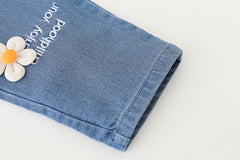 AS-3201G طقم بناتي 3 قطع ( جكيت + قميص + بنطلون جينز )