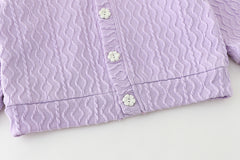 AS-3201G طقم بناتي 3 قطع ( جكيت + قميص + بنطلون جينز )