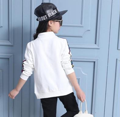 INSTOCK-1 جكيت بناتي قطن خريفي