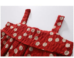 FU14042024-26 طقم بناتي صيفي بارد قطعتين ( بلوزة + بنطلون)