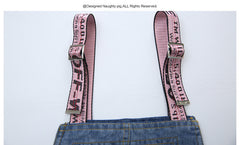 FU14042024-31 فستان بناتي قطعتين ( جينز + بلوزة قطنية )