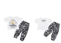 FU14042024-59 بجامة ولادي و بناتي قطعتين ( بلوزة + بنطلون)