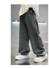 WZH301124-43 بنطلون جينز ولادي